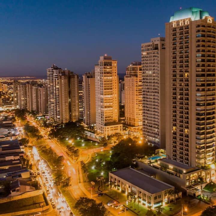 Flat Completo Aconchegante 200 Metros Da Avenida Fiusa Em Ribeirao Ribeirão Preto Zewnętrze zdjęcie